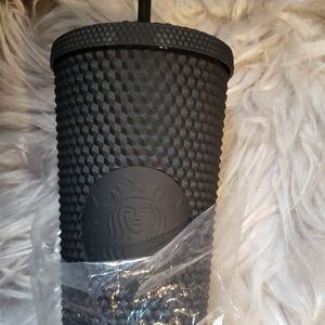 Black Studded Starbucks Tumblr cup